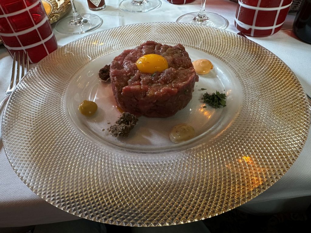 la Tartare di Chianina del ristorante Il Montalcino