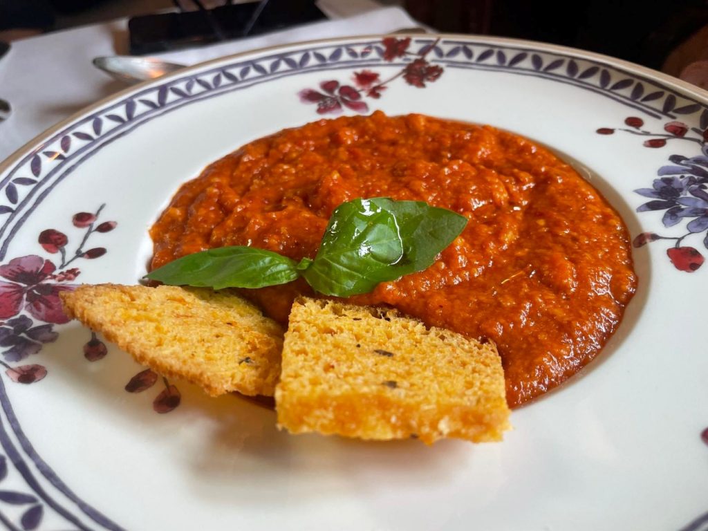 la Pappa al pomodoro del ristorante Il Montalcino