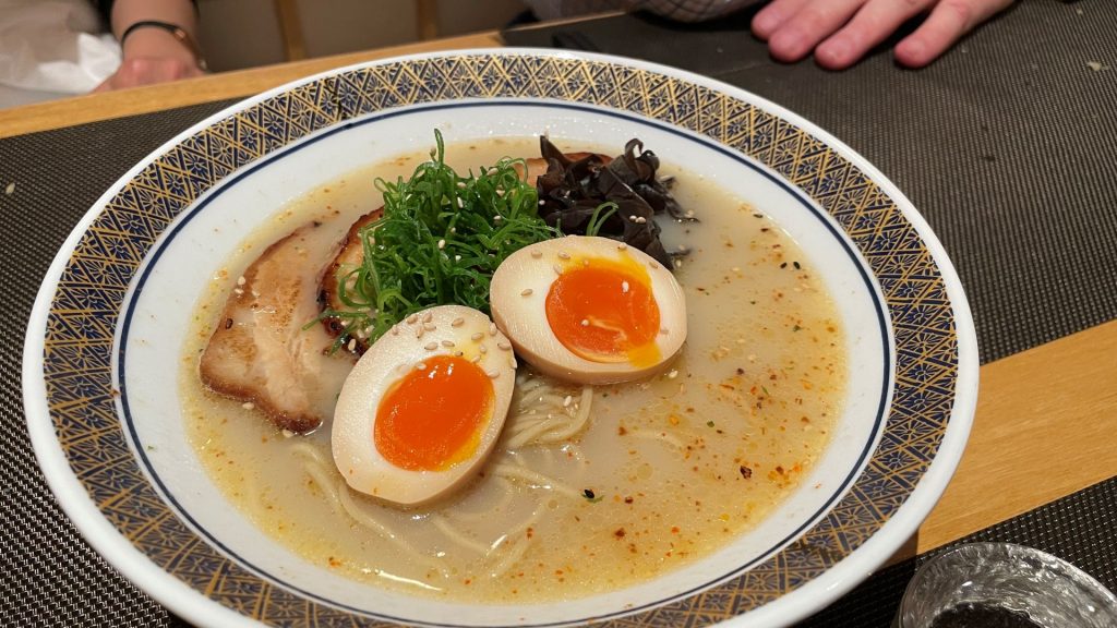 Il ramen Tonkotsu di Tempurateca.